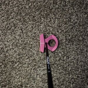 LAB Golf DF3 34” RH Pink Putter w/ Accura shaft and white 2* press pistol grip.